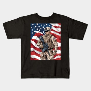 United States Army Rangers Kids T-Shirt